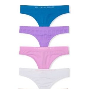 Victoria secret seamless thong, lot of 4